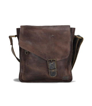 BedStu Venice Beach Bag, Teak Lux Black Lux Accents - The Farmhouse