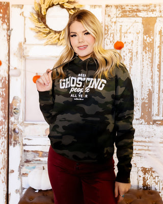 Been Ghosting People All Year Camo Hoodie - 120 Graphic Tees - The Farmhouse