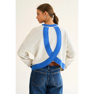 The Blue Harbor Crossback Sweatshirt