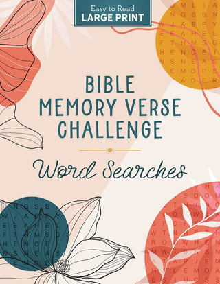 Bible Memory Verse Challenge Word Searches Large Print - 423 Stationery - The Farmhouse