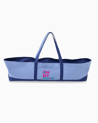 OH MY MAHJONG Blue Mat Storage Bag