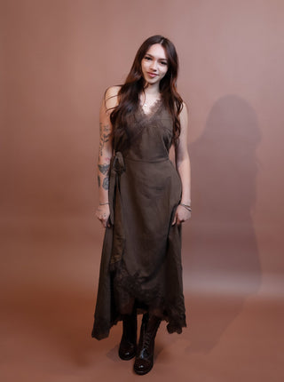 BLUE PEPPER Women's Cocoa Rose Tie-Waist Dress - 170 Dresses - The Farmhouse