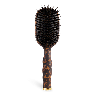 TELETIES Polished & Pretty Boar Bristle Hair Brush (Tortoise)