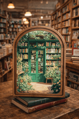 Book Store Arch Framed Art 8.25x11" - 420 Home Decor - The Farmhouse