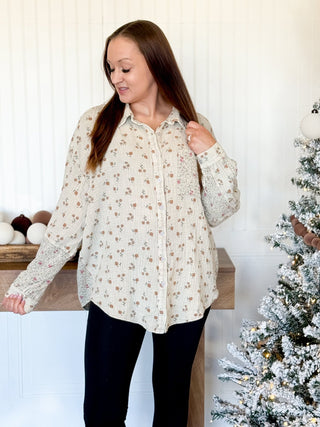 Briar Rose Cotton Gauze Shirt - 100 Casual Tops - The Farmhouse