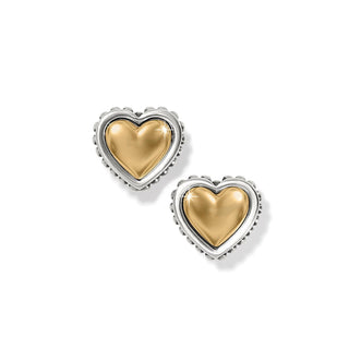 Brighton Pretty Tough Petite Heart Post Earrings JA9920 - The Farmhouse