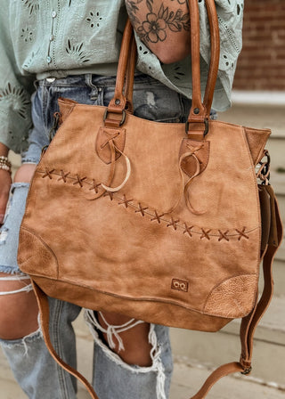 Bruna Bag - Oats Tan Rustic - The Farmhouse