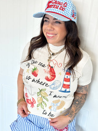 By The Sea Tee - 120 Graphic Tees - The Farmhouse