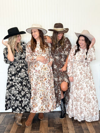 Camellia Midi Dress - 170 Dresses - The Farmhouse