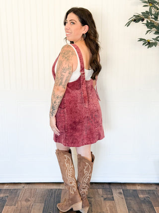 Canyon Rose Corduroy Dress - 170 Dresses - The Farmhouse