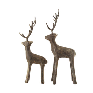 Cast Iron Standing Deer - Large - The Farmhouse