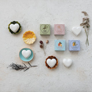 Honeysuckle Heart Bar Soap