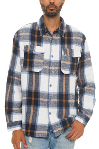Cedar Trail Mens Flannel Shacket - 320 Men's - The Farmhouse