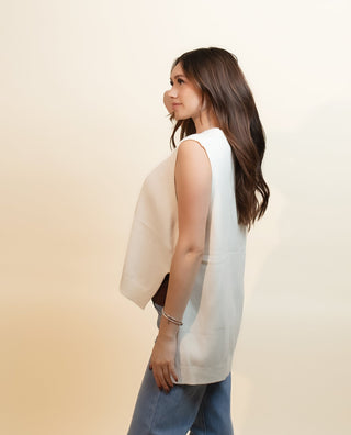 CHARLOTTE AVERY Women's Autumn Breeze High-Low Sweater Tank - 110 Blouses - The Farmhouse