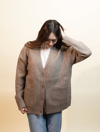 CHARLOTTE AVERY Women's Fireside Boyfriend Pocket Cardigan - 150 Kimonos + Cardigans - The Farmhouse