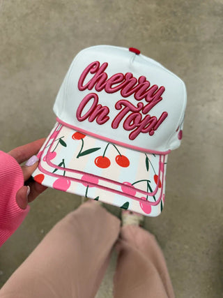 Cherry on Top Hat - 260 Fashion Accessories - The Farmhouse