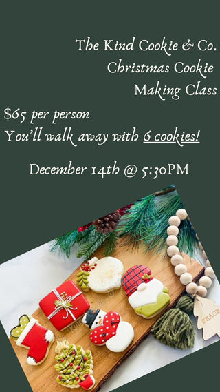 Christmas Cookie Decorating Class With Kind Cookie and Co. - The Farmhouse