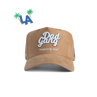 Dad Gang Hat, City Suede Los Angeles
