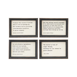 Classic Contrast Mini Framed Sayings - 420 Home Decor - The Farmhouse
