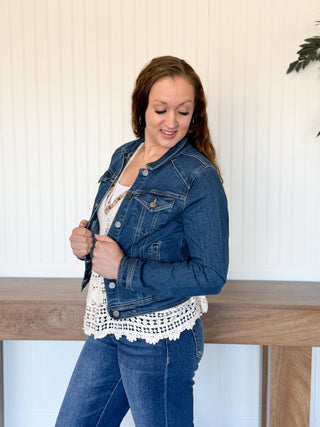 Clean Lines Fitted Jacket - 160 Outerwear - The Farmhouse