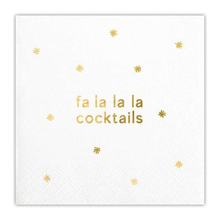 Cocktail Napkin - Fa La La Cocktails - The Farmhouse