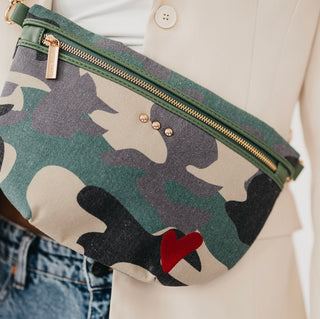 Colby Canvas Printed Bum Bag - Bum Bag - The Farmhouse