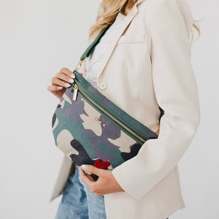 Colby Canvas Printed Bum Bag - Bum Bag - The Farmhouse