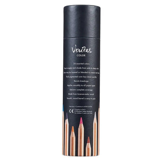Coloring Pencils Veritas 24/set Round - 423 Stationery - The Farmhouse