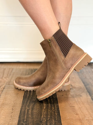 Corky's Don't Be Difficult Bootie, Tan - 300 Footwear - The Farmhouse