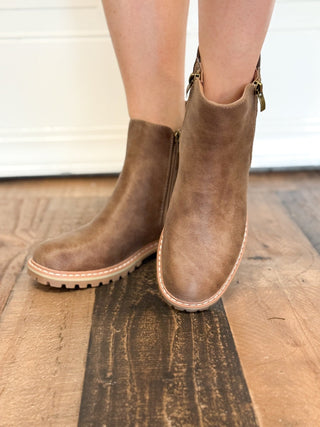 Corky's Don't Be Difficult Bootie, Tan - 300 Footwear - The Farmhouse