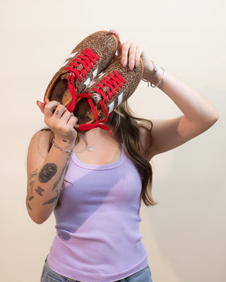 CORKYS Heads Up Mini Leopard Sneakers - 300 Footwear - The Farmhouse