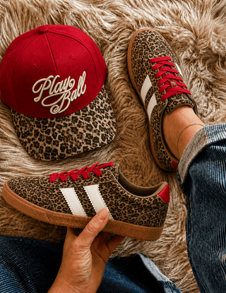 CORKYS Heads Up Mini Leopard Sneakers - 300 Footwear - The Farmhouse