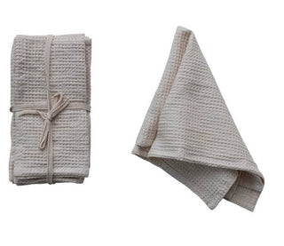 Cotton Linen Waffle Napkins - The Farmhouse