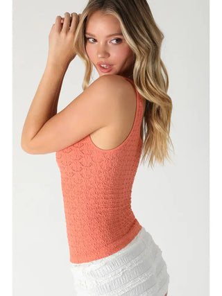 The Fresh Picked Reversible Tank, Terracotta