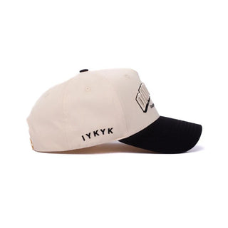 Dad Gang Hat, Arch Logo Hat - Cream/Black - 260 Fashion Accessories - The Farmhouse