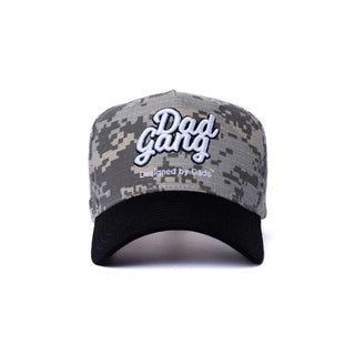Dad Gang Hat, Digi Camo & Black - 320 Men's - The Farmhouse