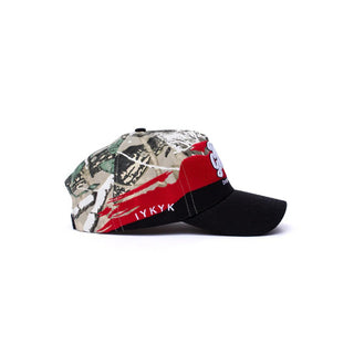 Dad Gang Hat, Fresh Coat - DadTree Camo - Red/Black - 320 Men's - The Farmhouse