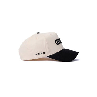 Dad Gang Hat, Gramps Hat (Cream/Black) - 320 Men's - The Farmhouse