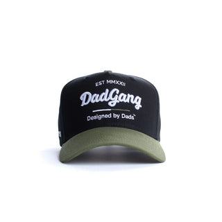 Dad Gang Hat, Horsepower Black - Olive - 320 Men's - The Farmhouse