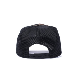 Dad Gang Hat, Leather Patch Black Camo - 320 Men's - The Farmhouse