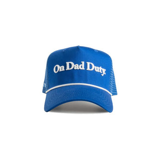 Dad Gang Hat, "On Dad Duty" Trucker - Blue - 320 Men's - The Farmhouse