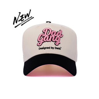 Dad Gang Hat, Pink & Cream - 320 Men's - The Farmhouse