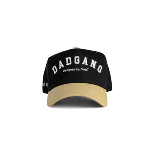 Dad Gang Hat, Script Black & Gold - 260 Fashion Accessories - The Farmhouse