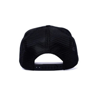 Dad Gang, Leather Patch Trucker - Black/Brown - 260 Fashion Accessories - The Farmhouse