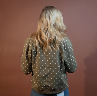 DAVI & DANI Women's Forest Freckle Bomber Jacket - 160 Outerwear - The Farmhouse