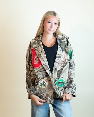 DAVI & DANI Women's Mountain Lodge Varsity Jacket - 160 Outerwear - The Farmhouse