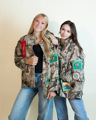 DAVI & DANI Women's Mountain Lodge Varsity Jacket - 160 Outerwear - The Farmhouse