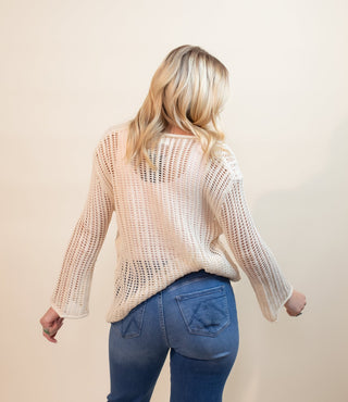 DAVI & DANI Women's Sandy Cove High-Low Sweater - 100 Casual Tops - The Farmhouse