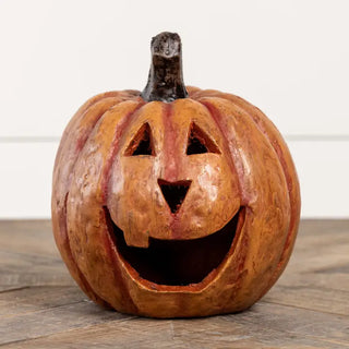 8" BIG MOUTH PUMPKIN, Orange