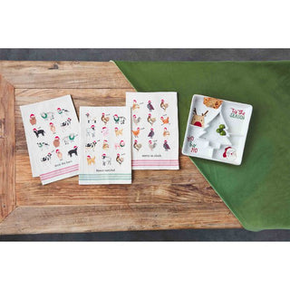 Deck The Barn Tea Towel - The Farmhouse